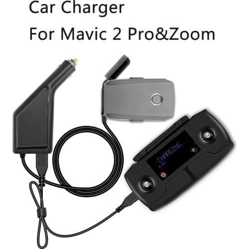 Car Charger For DJI Mavic 2 Pro Zoom Intelligent Battery Charging Hub Mavic 2 Pro Car Connector USB Adapter Battery Car Charger