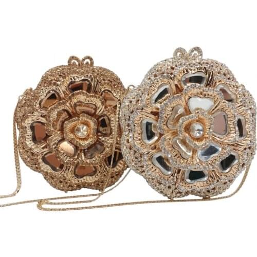 DAIWEI New design clutch evening bags brand designer women purse soiree pochette Rhinestones crystal party clutch bags