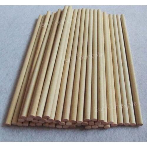 150x5mm Wood Round Lollipop Popsicle Sticks Ice Cream Stick Kids DIY Crafts Tools - Natural Color 300pcs/lot free shipping