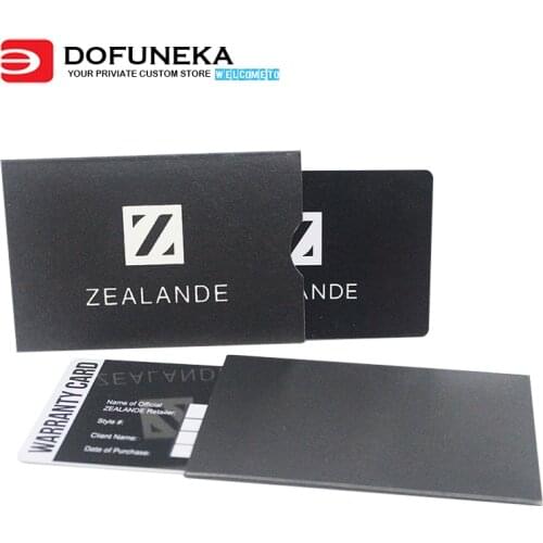 China Wholesale Print Plastic PVC Warranty Card With Signature Panel And Card Case Optional