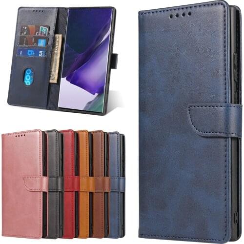 Leather Wallet Case for Huawei P Smart S Y8S Y5P Y6P P40 Lite P30 Pro Mate 20 Nova 7 SE 2i Luxury Flip Cover Card Slots Magnetic