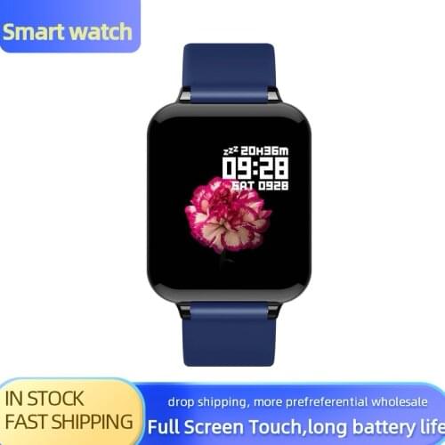 New Smart Watch Men Fitness Tracker Bracelet Waterproof Monitor Temperature Blood Pressure Heart Rate Sport For Android IOS