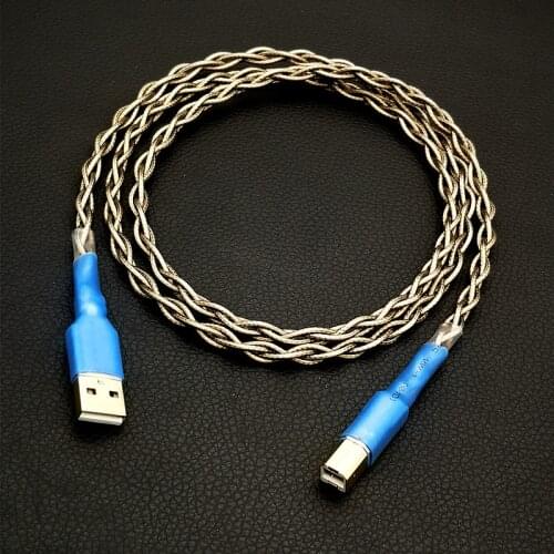 Nordost Odin fever grade sterling silver audio cable decoder DAC cable USB data cable A-B port external sound card cable