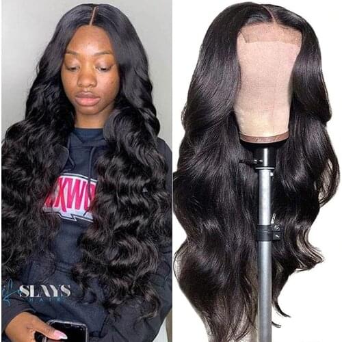 Body Wave Lace Front Wig Human Hair Wigs For Black Women HD Lace Closure Wig Brazilian Body Wave Lace Frontal Wig With Baby Hair