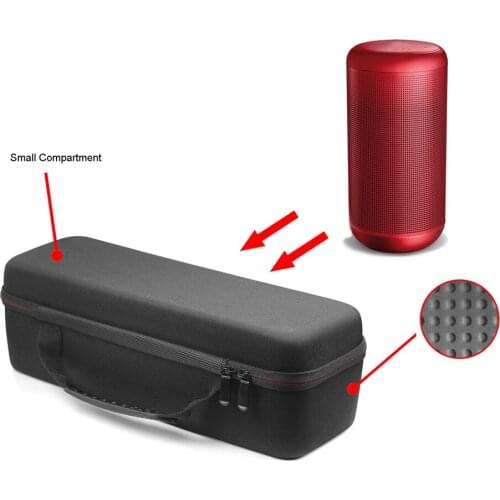 Portable Speaker Storage Case Carrying Bag Shockproof Protective Case for Sony LF-S80D Bluetooth Wireless Speaker