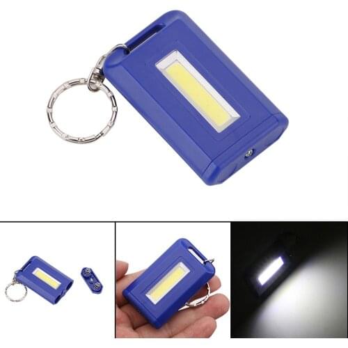 5pcs Portable COB Mini Keychain Flashlight electronic carabiner light key chain light backpack light Drop shipping