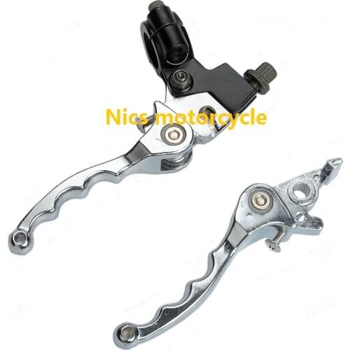 Refit Folding and adjustable Alloy Brake Clutch Levers Pit Dirt Bike 110 125 140 150cc BSE Kayo Apollo motorcycle