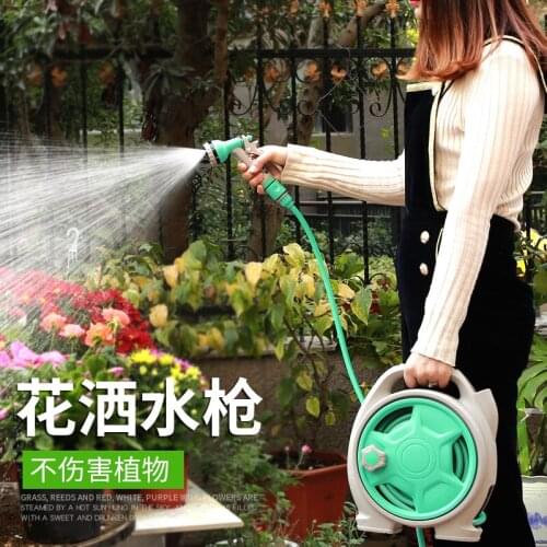 Such as Mu watering water gun gardening water grab shower nozzle garden watering artifact high pressure water pipe hose home