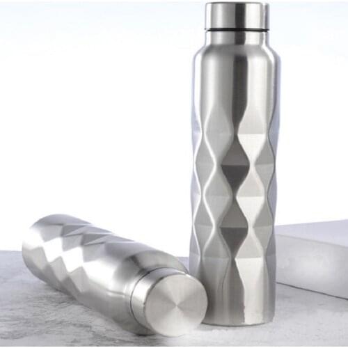 304 35oz big capacity water bottle stainless steel sport drink bottle hiking Bicycle drinking bottles no Thermal climbing cup