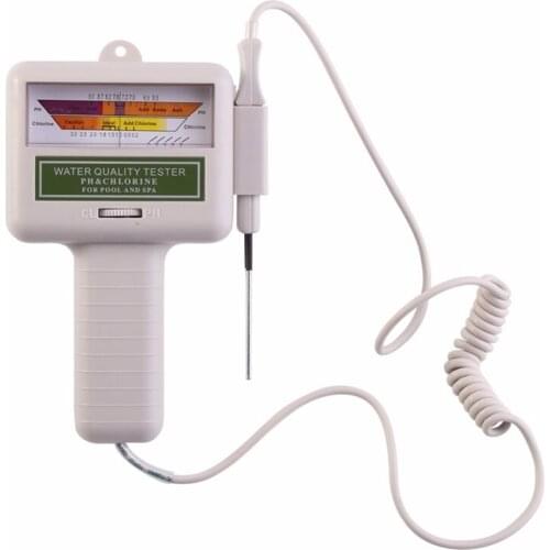 Water PH Chlorine Tester Swimming Pool Quality Spa Level Meter Analysis Measurement Monitor Detector Check Test Kit