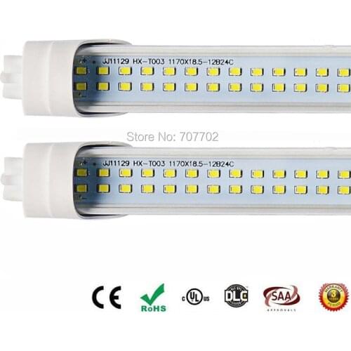 10PCS 2ft 0.6m LED tube Light SMD2835 144LED 18W 2000LM AC 85-265V G13 T8 Tube Fluorescent Light free shipping DHL FEDEX