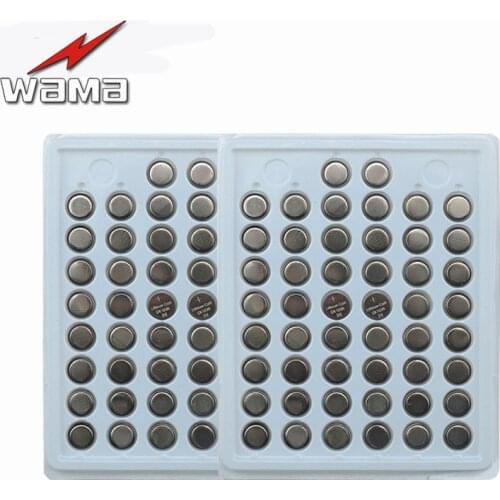 100pcs/2pack Wama New CR1220 3V Lithium Button Cell Batteries Watch Coin Battery Car Remote Control CR1220 ECR1220 LM1220