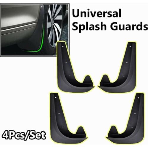 4pcs/set Universal Car Front Rear Mudflaps Mud Flaps Flap Splash Guards Mudguard For Most vehicles Car Accessories