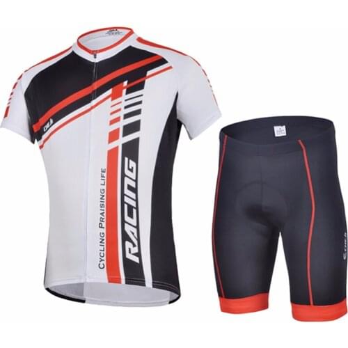 Amur Leopard Men Cycling Clothing Short Sleeve Bicycle Jersey Sports clothing Quick dry Breathable Jersey