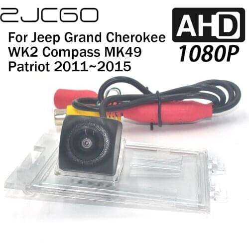 ZJCGO Car Rear View Reverse Backup Parking Reversing Camera for Jeep Grand Cherokee WK2 Compass MK49 Patriot 2011~2015