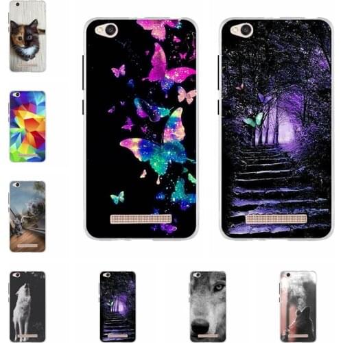 Phone Case for Xiaomi Redmi 4a Case 5.0" Cute Silicone Soft TPU Back Cover Painted Shells for Xiomi Redmi 4a Bumper fundas Capa
