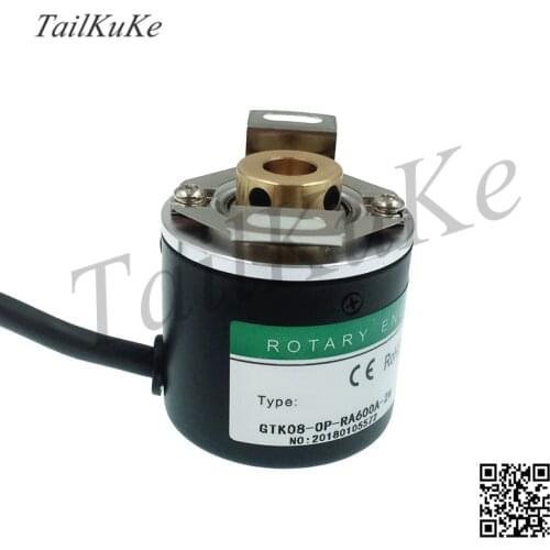 Incremental Hollow Shaft Encoder ZKP3808 AB Phase 100 200 300 360 400 600 Pulse