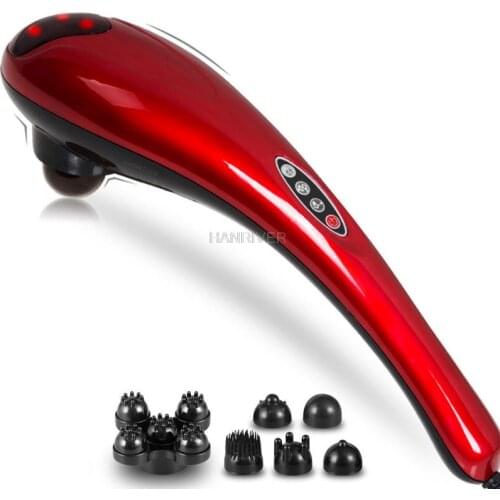 Electric dolphin massage stick cervical massager neck shoulder waist home massage hammer back multifunctional whole body 220V