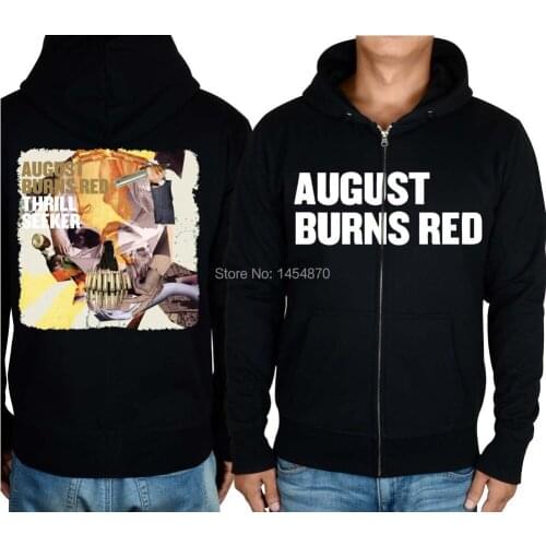 Art Skull zipper Or pullover August Burns Red Band Punk Rock Hoodies brand jacket Metal Sweatshirt fleece