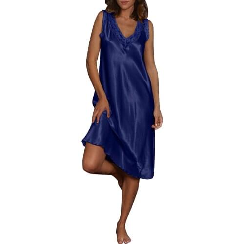 Женские длинные ночные сорочки MAIGSWHOO China At AliExpress