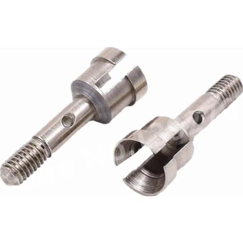 RC Car WLtoys Upgrade Part Metal Lock Nut Wheel Axle Convert To 1/10 On-road Wheel Set For RC 1/18 Wltoys A959 A969 A979