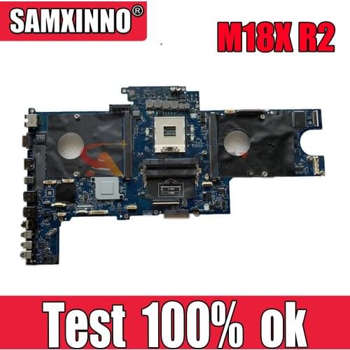 Original Laptop motherboard For DELL Alienware M18X R2 SLJ8C ainboard CN-0GRP9C 0GRP9C LA-8321P HM77