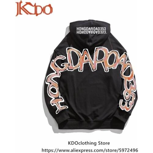 2021 Autumn New Arrival Mens Hoodies Letter Print Hoodie Street Style Sweatshirt Hip Hop Trendy Top Oversized HighlightGreen