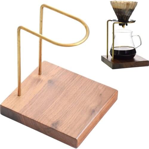 Tea Coffee Dripper Stand Coffee Filter Rack Non-slip Base Cafe Accessory