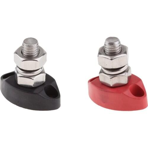 RedBlack Power Post Junction Block Positive Distribution Bar Stainless Steel