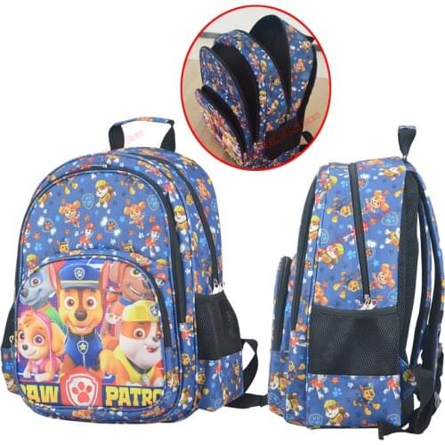Paw Patrol Backpack Kid Schoolbag Mashall Rubble Chase Cos Bag Large Capacity Children Bookbag Waterproof Primary School Bags