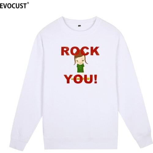 Yoshitomo Nara rock you Sweatshirts Hoodies men women unisex