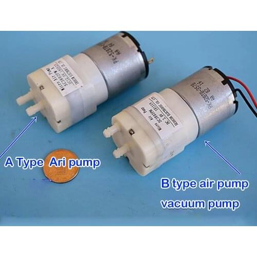 Micro Vacuum Pump 528 Electric Air Pump Large Volume Air Pump Mini 32mm*32mm Square Air Pump Aquarium Fish Tank DC 3V 12V