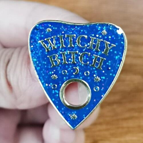 Witchy ouija brooch