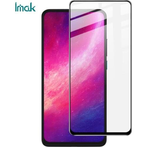 For Moto One Hyper Tempered Glass IMAK Pro+ Series Full AB Glue Coverage Screen Protector for Moto One Hyper