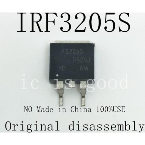 30PCS-100PCS IRF3205S F3205S TO-263 Original disassembly