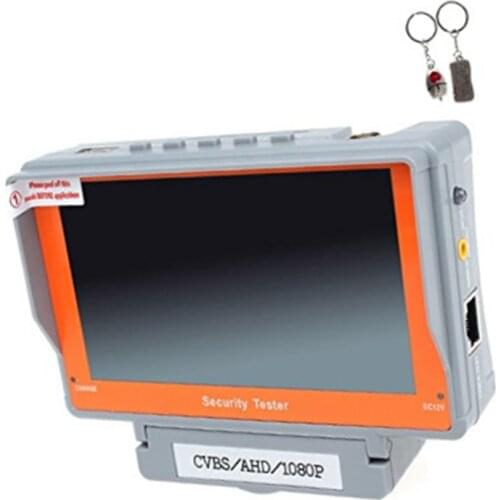 5 inch TFT Color LCD Monitor 1080P AHD Security CCTV Camera Portable Wrist CCTV Tester