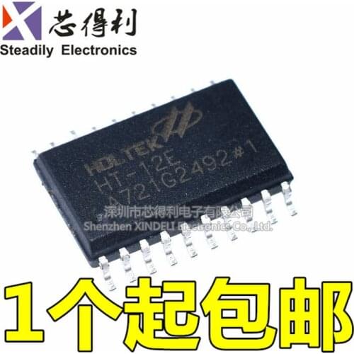 Free shipping 10PCS HT-12E HT12D HT12E HT-12 SOP-20 quality assurance