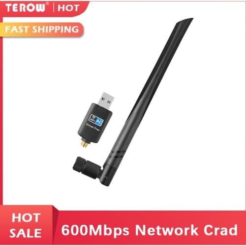 Free Drive Wireless Network Card With Reatek 8811CU AC600m 2.4GHz 5GHz Dual Band Wifi Adapter USB2.0 WiFi Receiver 802.11ac