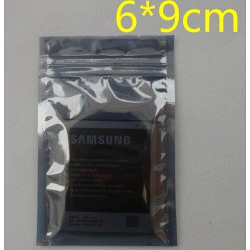 DHL 7500Pcs 6*9cm Ziplock Anti Static Shielding Bags ESD Anti-Static Bag Zip Lock Top Resealable Antistatic Party Packing Bags