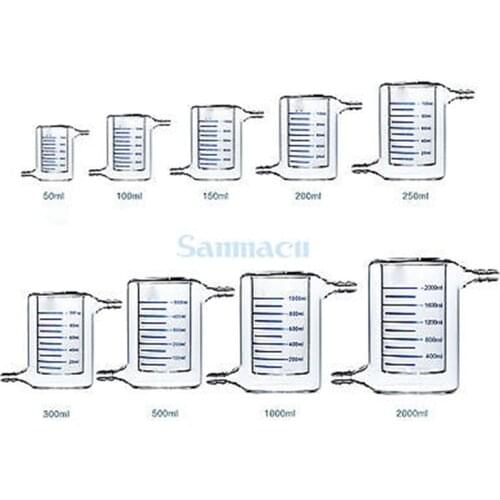 150ML Double Layer Jacketed Beaker G3.3 Glass for Photocatalytic Experiment