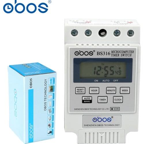 Good reputation good quality 110V digital timer switch din weekly digital timer with 10 times on/off time set range 1min-168h
