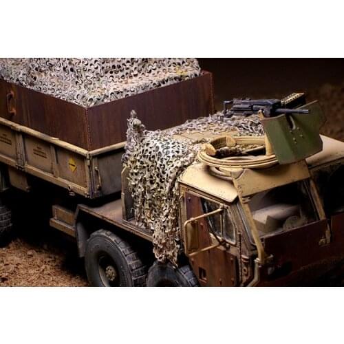 KNL Hobby 604 model 1/35 Scene Camouflage net Covering net large size ultra-thin cloth for 1/35 scale truck tank model Trumpeter