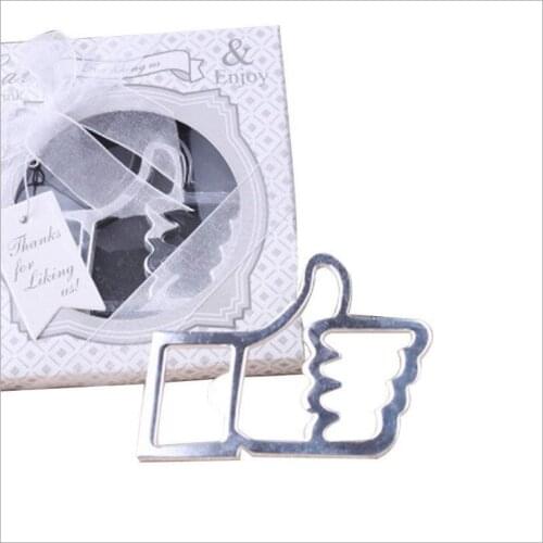 Creative Thumb Metal Beer Bottle Opener Personalized Favors and Gifts for Party Supplies Wedding