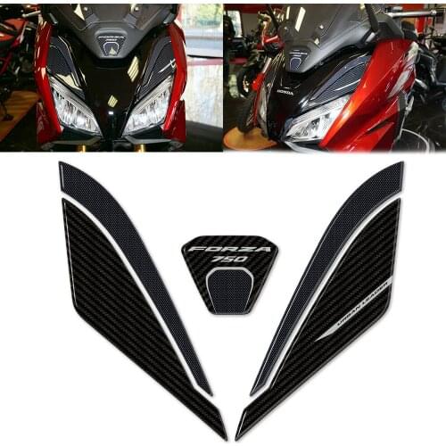 New Motorcycle 3D Gel Front Rear Fairing Fuel Tank Moto Body Protection Sticker Decals Kit FOR HONDA FOR750 FORZA 750 2021