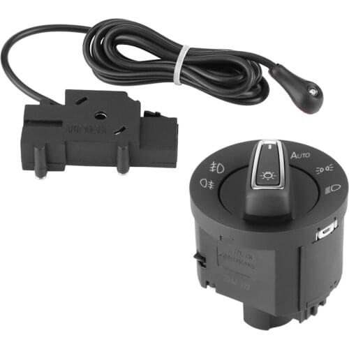 5GG941431D Car Headlight Switch with Fog Light Control and Headlight Sensor Modul Saving space fit for Golf 7 MK7 2013-2018