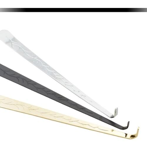 Stainless Steel Flat Patterns Candle Snuffers Candle Wick Trimmer Cutter Put Out Extinguisher Hook Candle Accessories