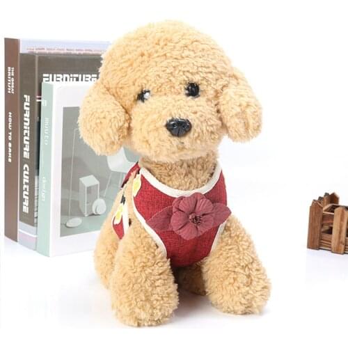 New Candy Colors Vest Traction Rope Dog Harness Petal Soft Breathable for Small Medium Dog Harness Vest Pet Leash Set Chihuahua