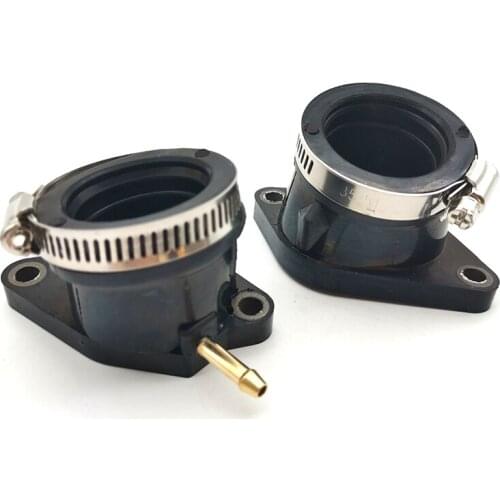 2pcs Carburetor Boot Joint For Yamaha 660 Raptor YFM660R 5LP-13596-01-00