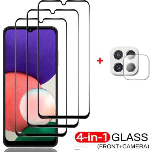 A22 glass,screen protector for samsung a22 4G/5G tempered glass film samsung galaxy a22 camera protection a22 samsung a 22 glass