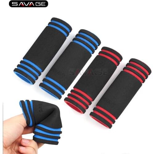 Universal Anti-slip Handlebar Grip Sponge Cover Caps For 22mm Handle Bar Gloves Hood Soft Motorcycle Accessories Off-Road Bike